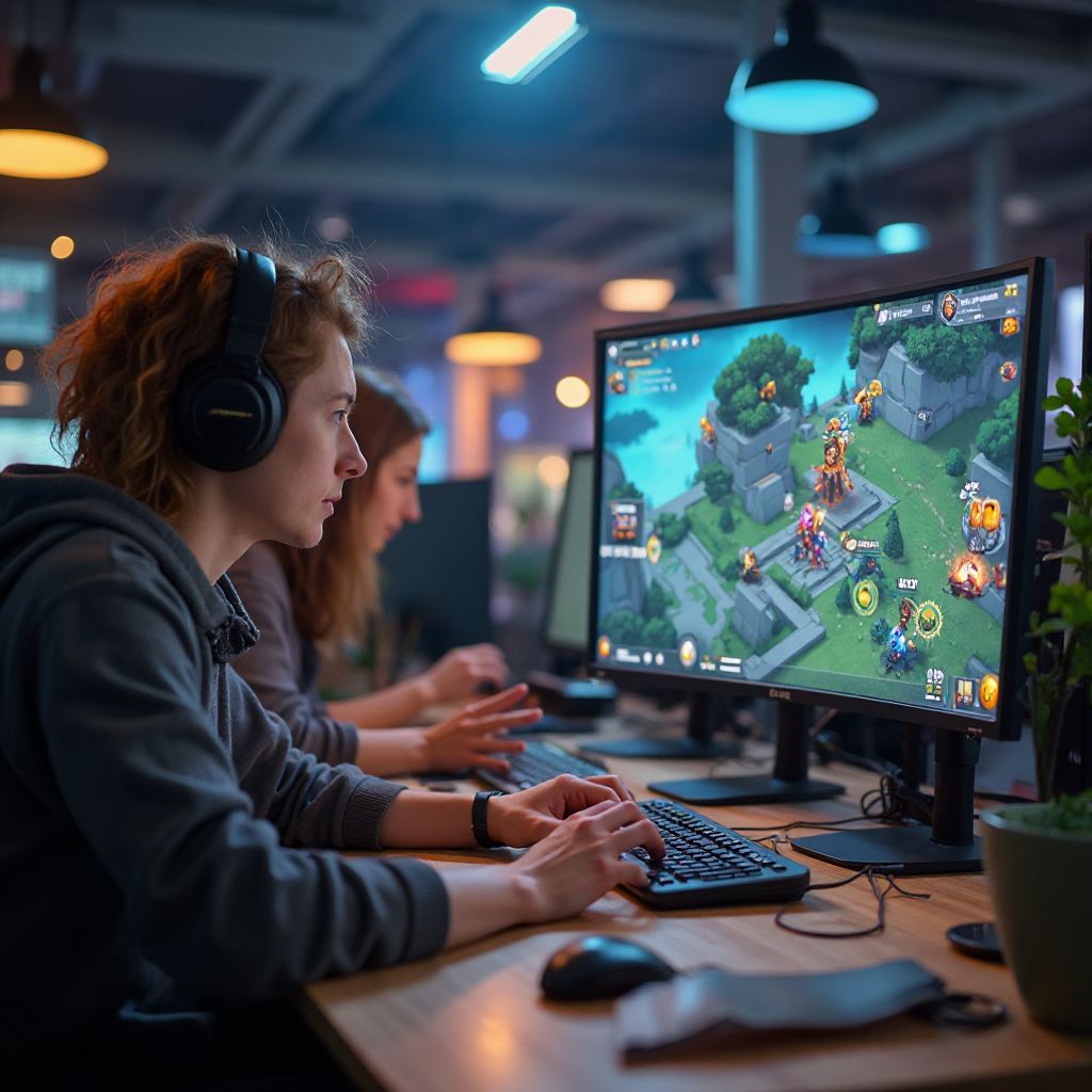 Game development team